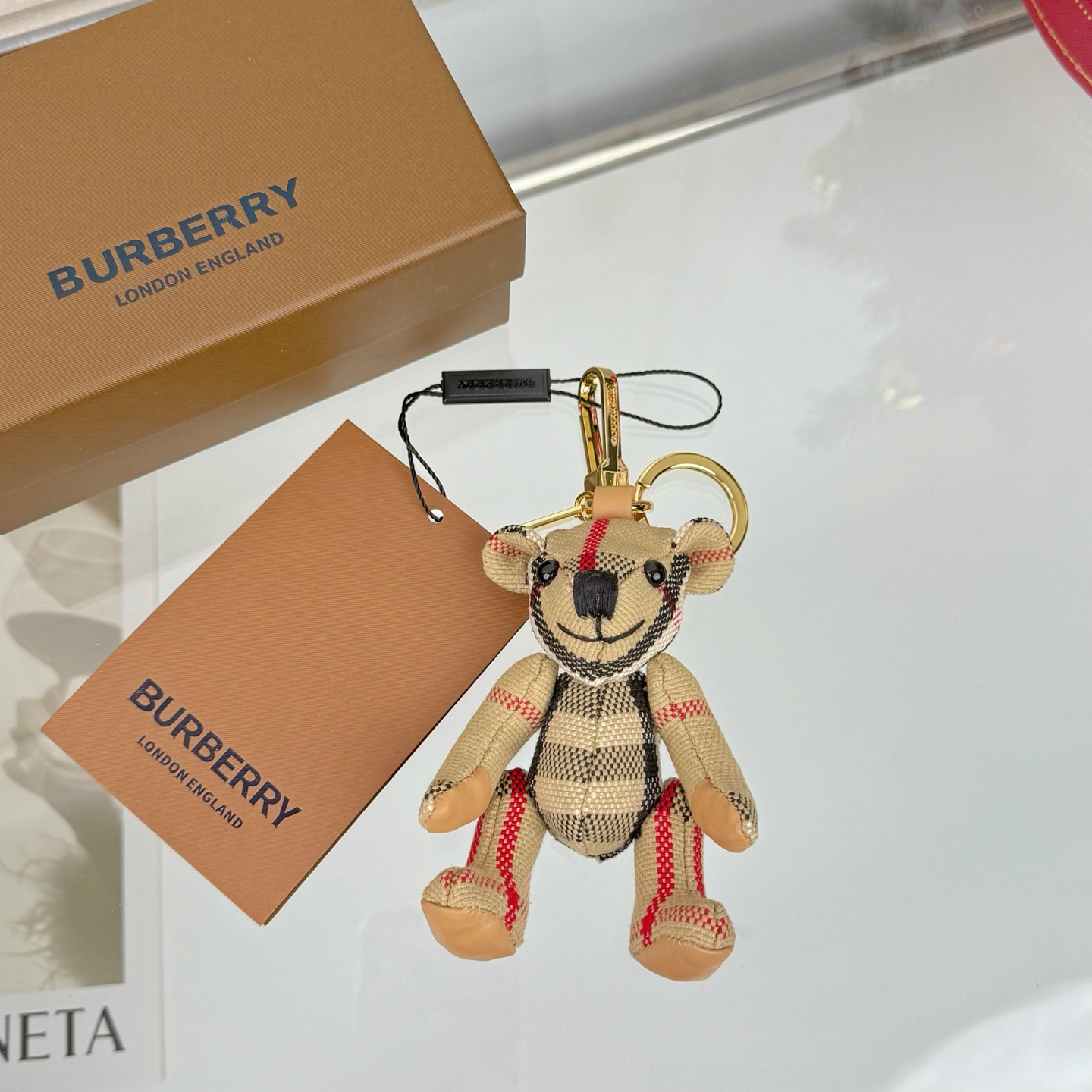 Burberry 巴宝莉小熊钥匙扣包挂件
