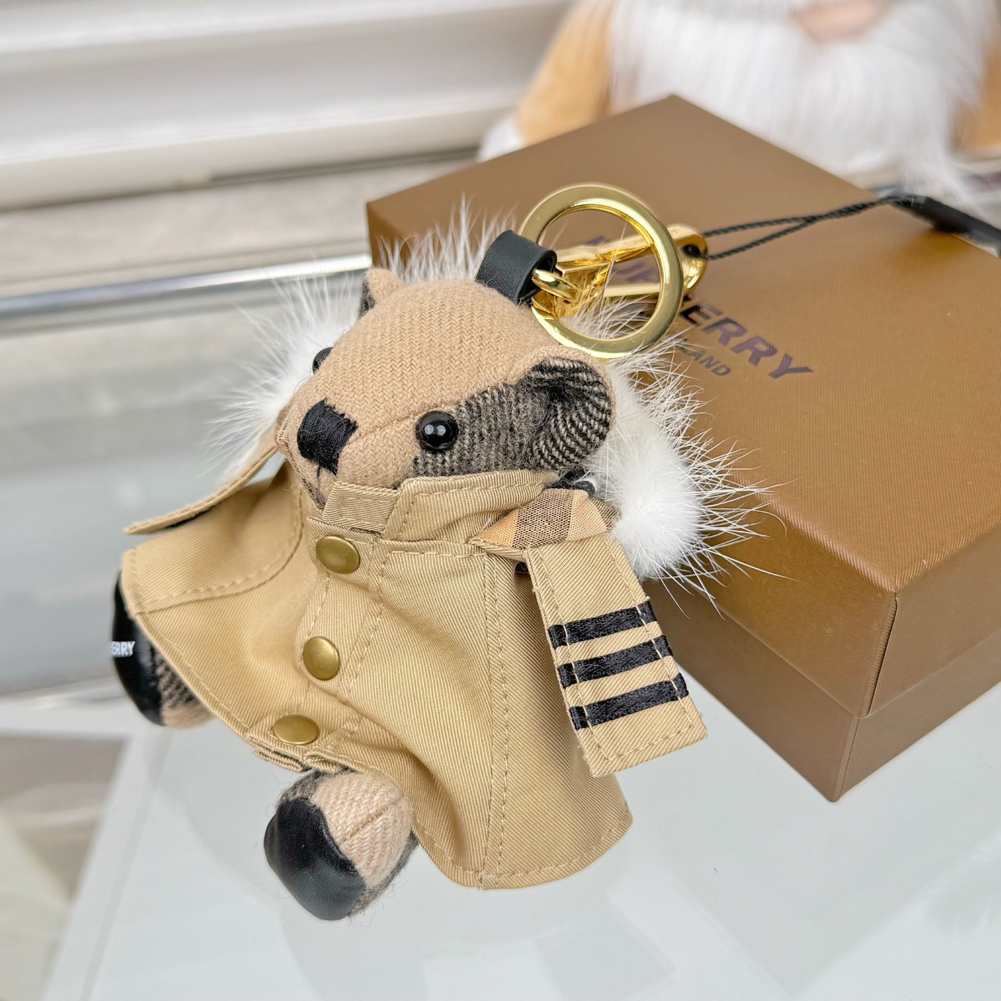 Burberry 巴宝莉小熊钥匙扣包挂件