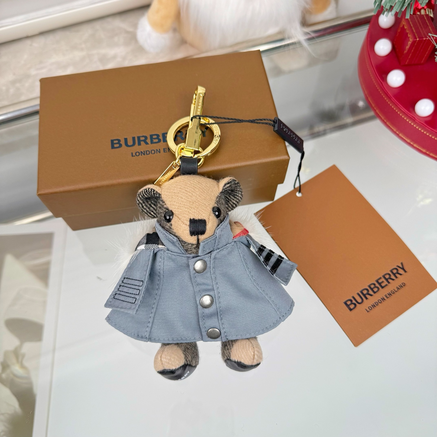 Burberry 巴宝莉小熊钥匙扣包挂件