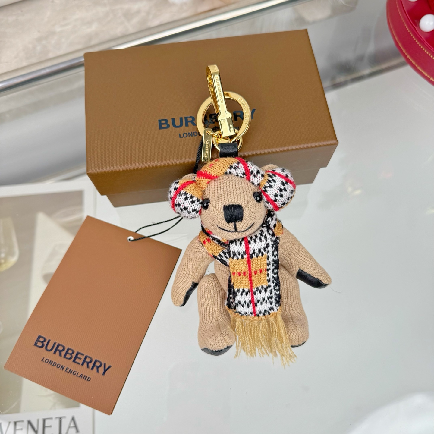 Burberry 巴宝莉小熊钥匙扣包挂件