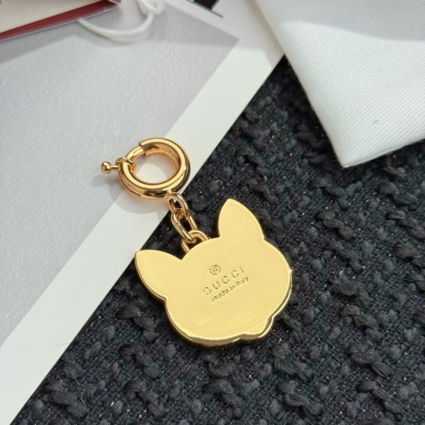 Gucci Gucci 古驰 猫咪 钥匙扣 挂件挂饰