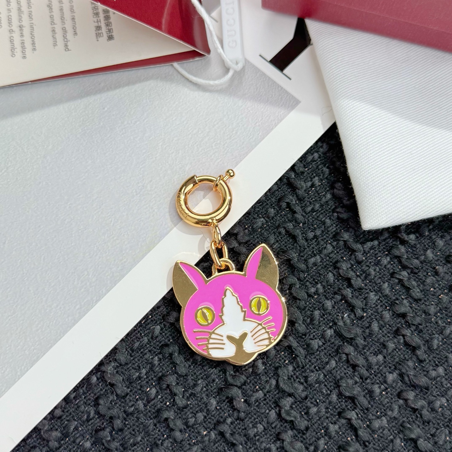 Gucci Gucci 古驰 猫咪 钥匙扣 挂件挂饰