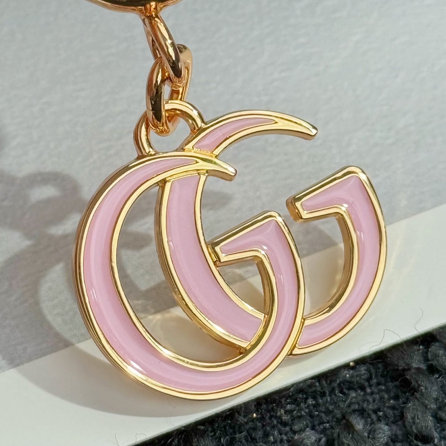 Gucci Gucci 古驰双 G 钥匙扣 挂件挂饰