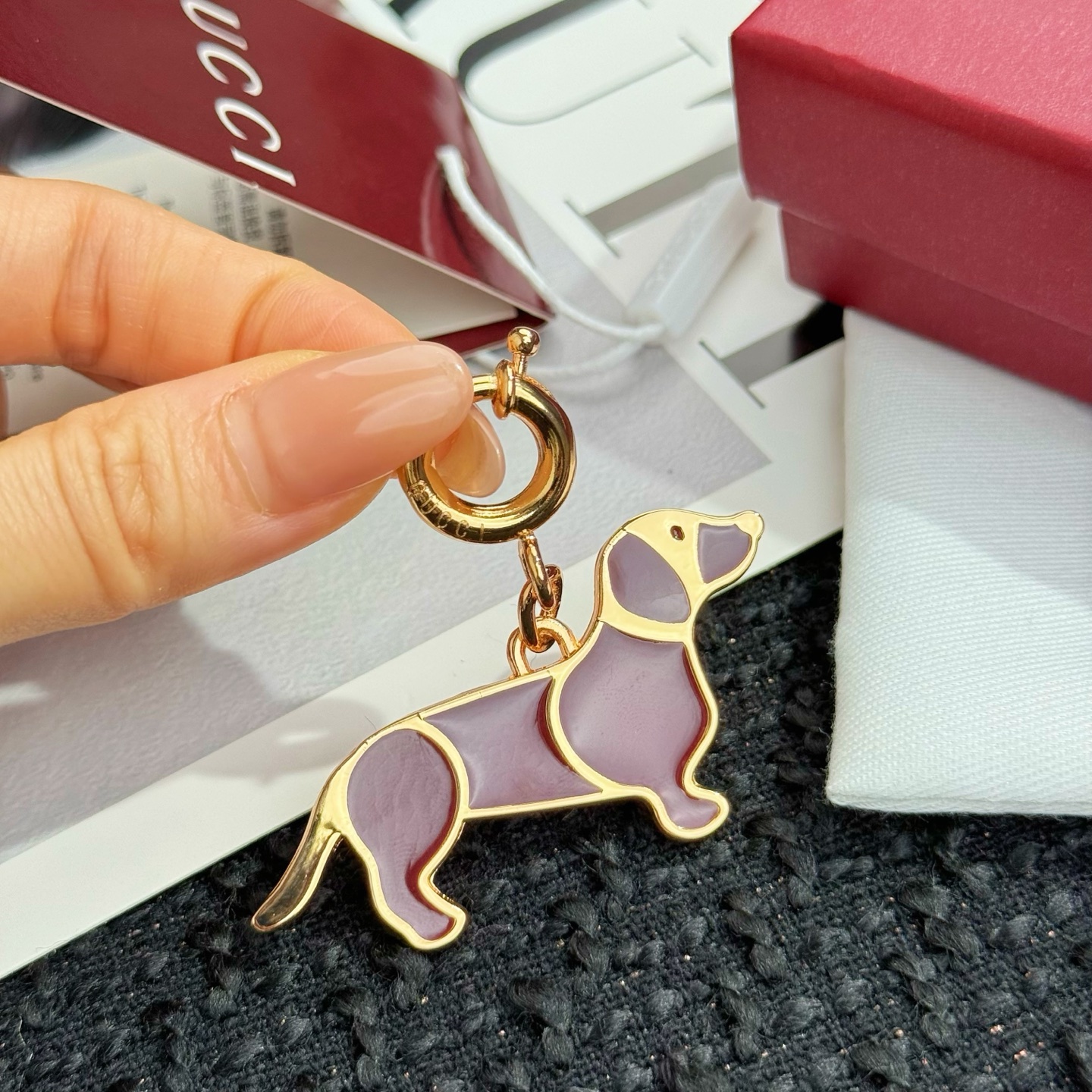 Gucci Gucci 古驰小狗 钥匙扣 挂件挂饰