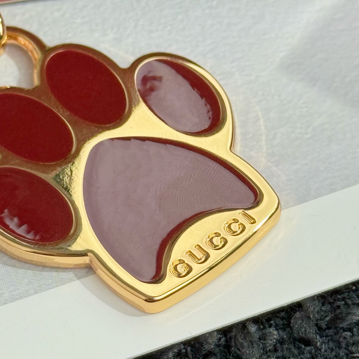 Gucci Gucci 古驰狗爪钥匙扣 挂件挂饰