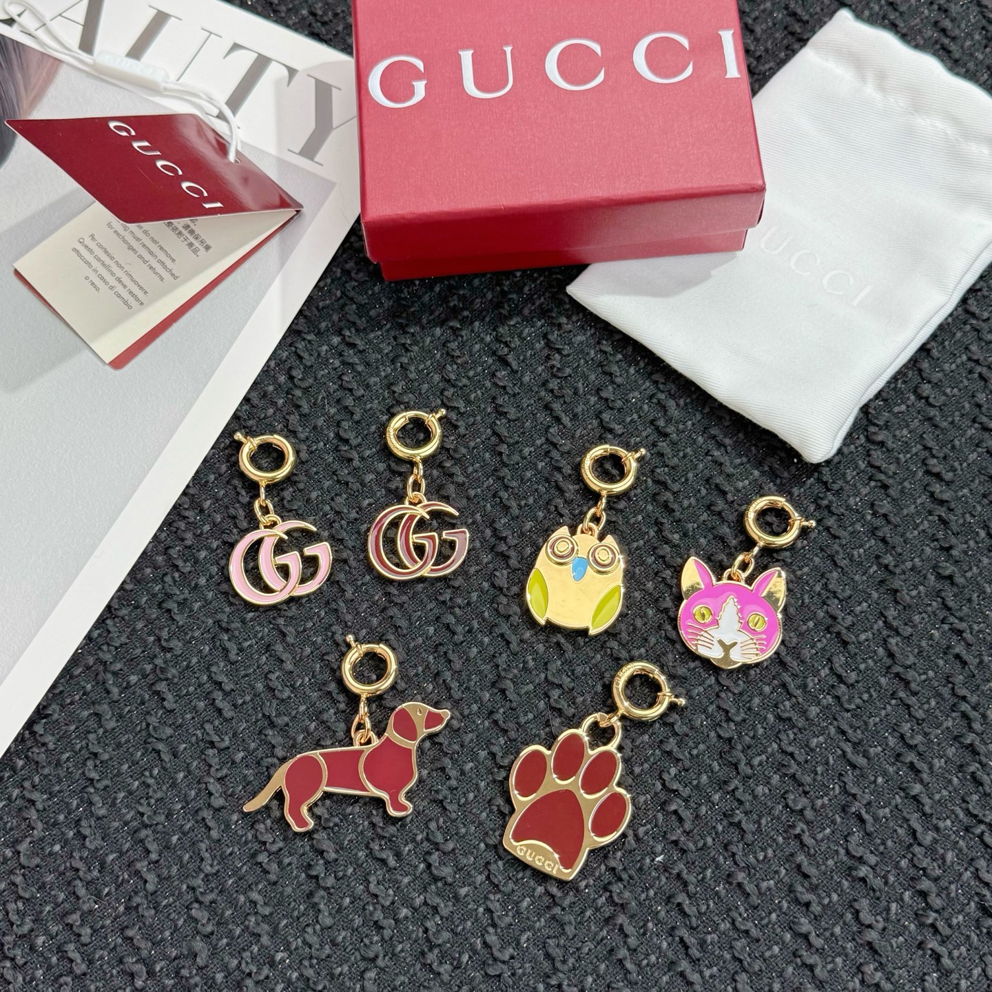 구찌 키링 131313 Gucci Accessories