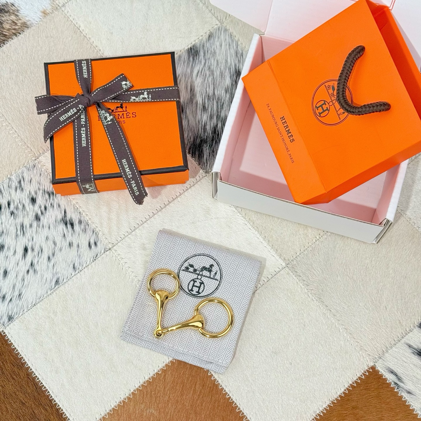 Hermès 配送全套 爱马仕飞机盒包装