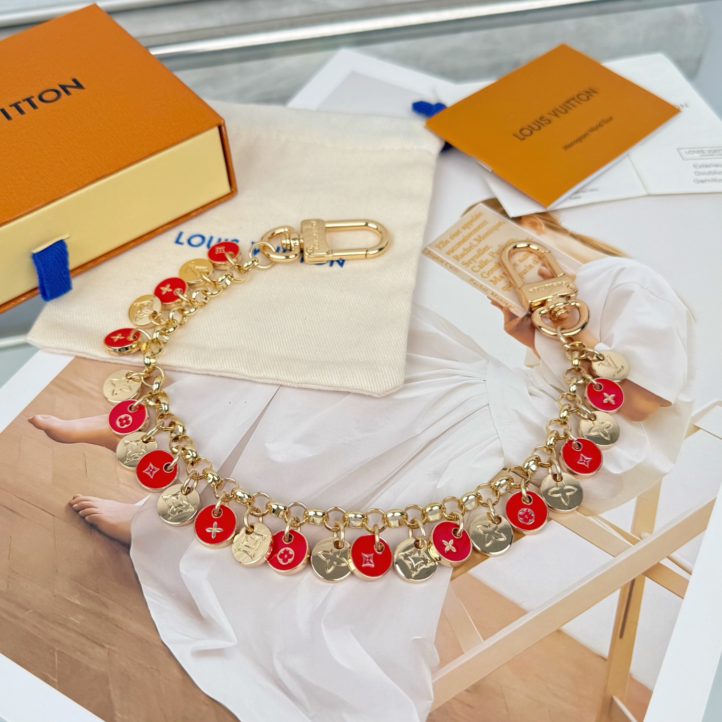 Louis Vuitton LV钥匙扣 豆豆 包挂件 包链条