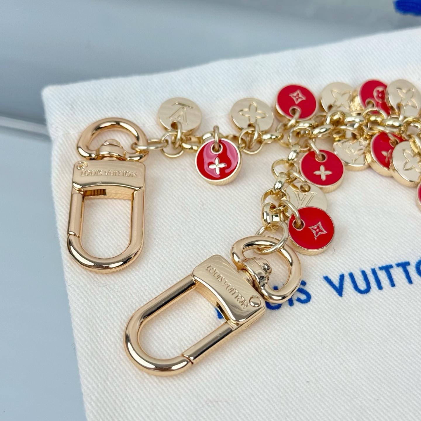 Louis Vuitton LV钥匙扣 豆豆 包挂件 包链条
