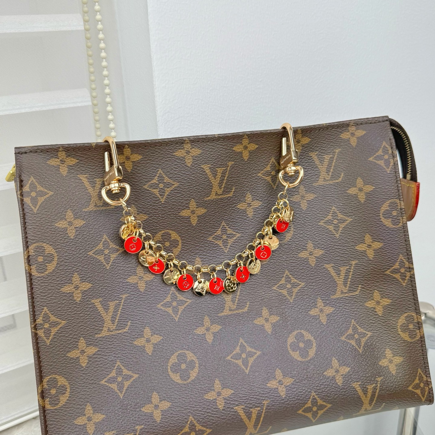 Louis Vuitton LV钥匙扣 豆豆 包挂件 包链条