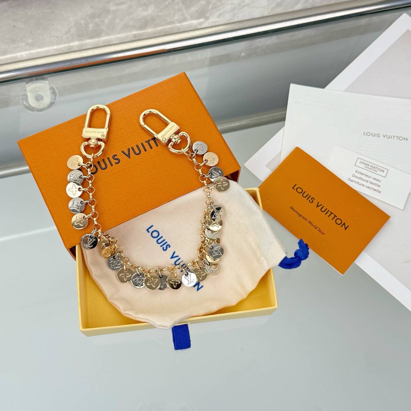 Louis Vuitton LV钥匙扣 豆豆 包挂件 包链条