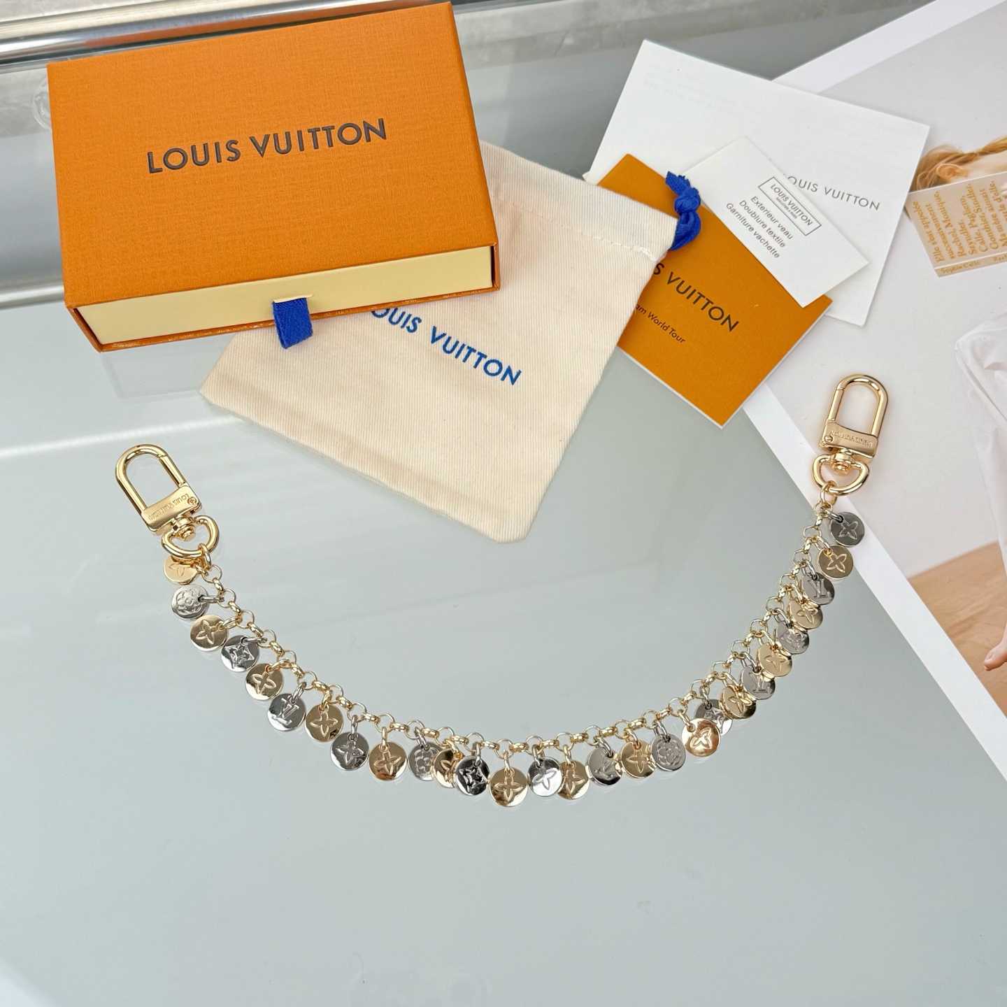 Louis Vuitton LV钥匙扣 豆豆 包挂件 包链条