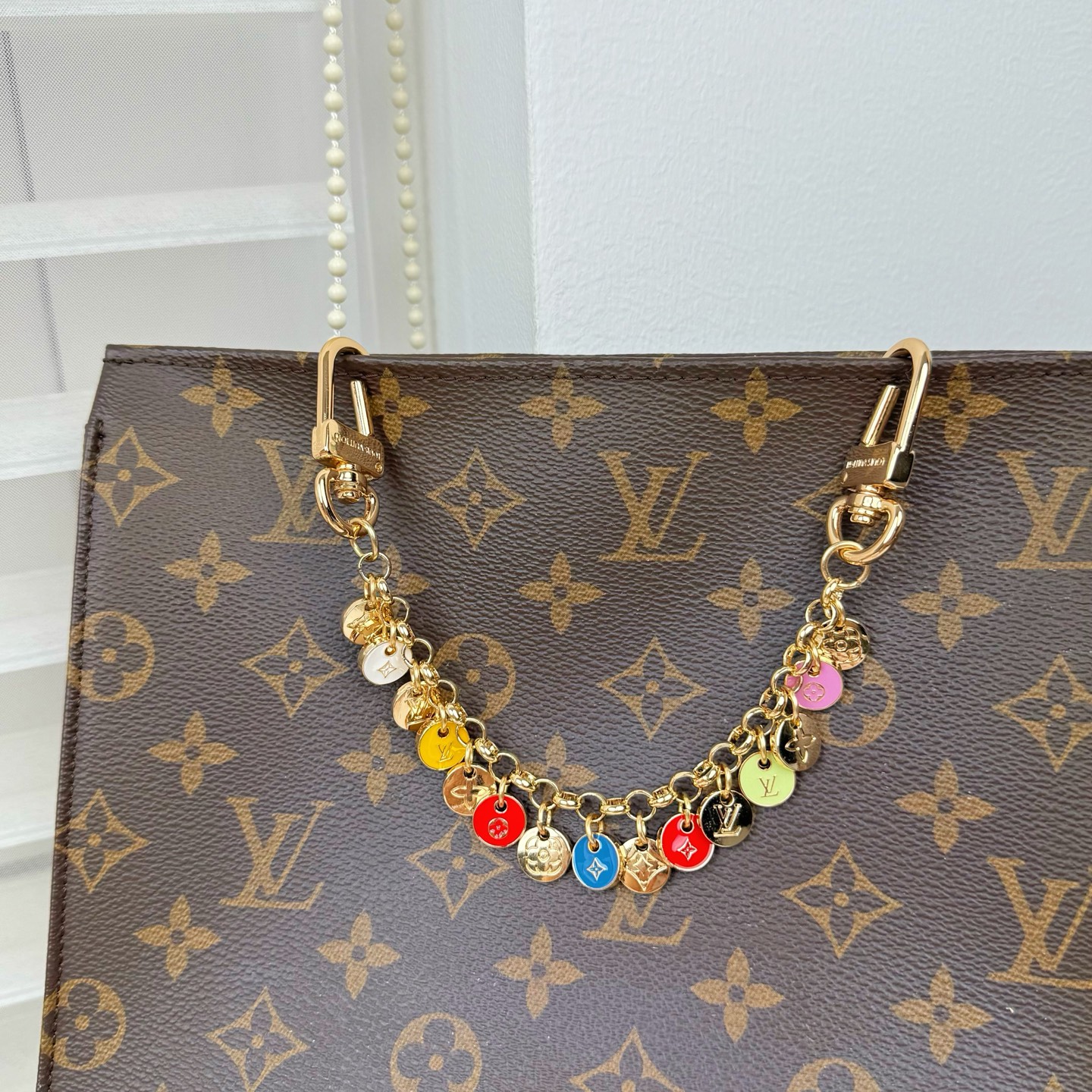 Louis Vuitton LV钥匙扣 豆豆 包挂件 包链条