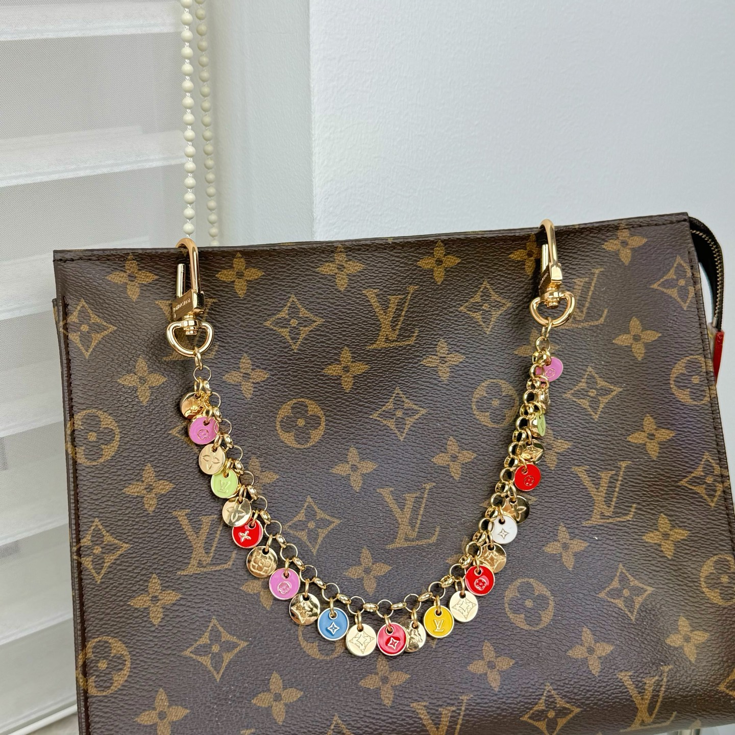 Louis Vuitton LV钥匙扣 豆豆 包挂件 包链条