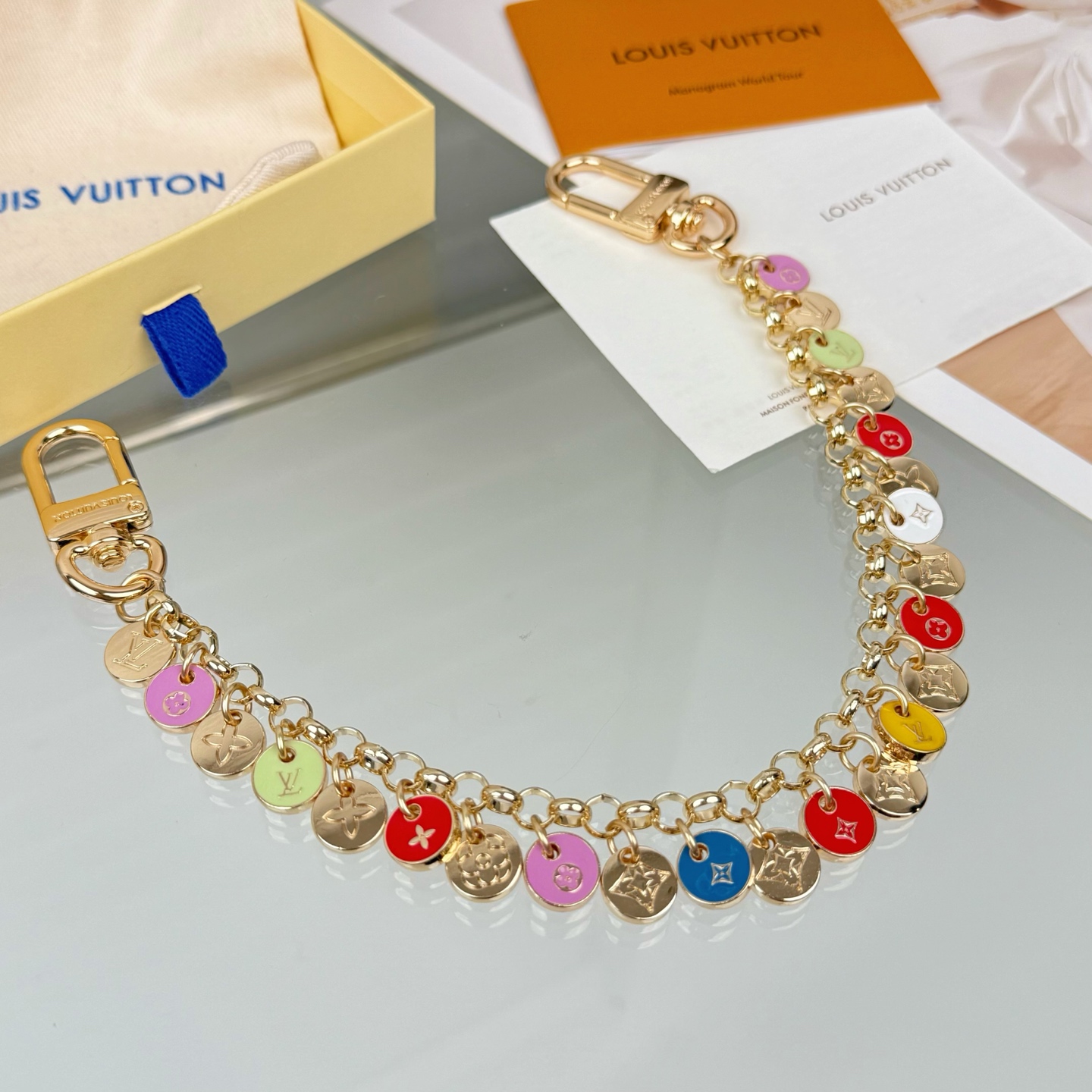 Louis Vuitton LV钥匙扣 豆豆 包挂件 包链条