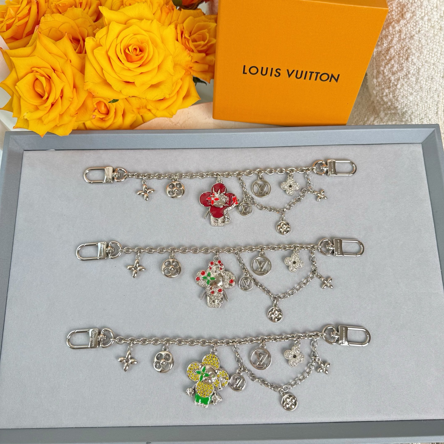 Louis Vuitton LV十二生肖挂件 包链条