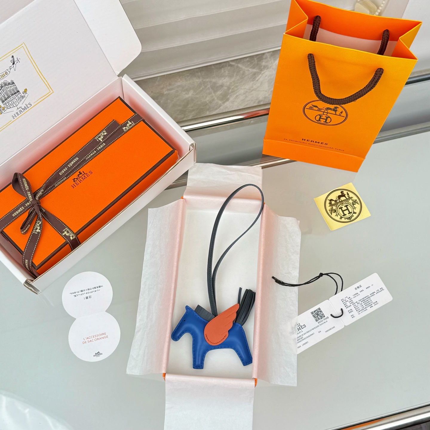 Hermès 2026新款爱马仕小马 挂件 钥匙扣 包挂