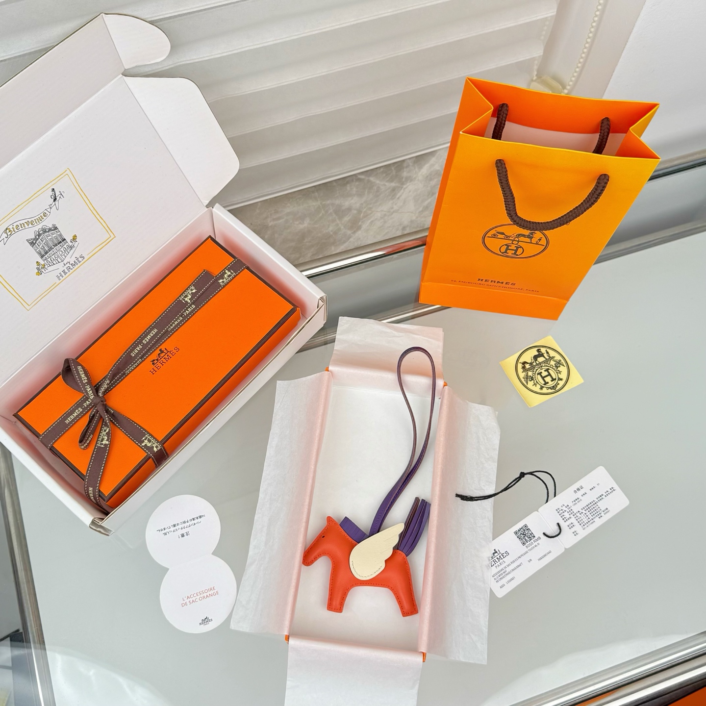 Hermès 2026新款爱马仕小马 挂件 钥匙扣 包挂