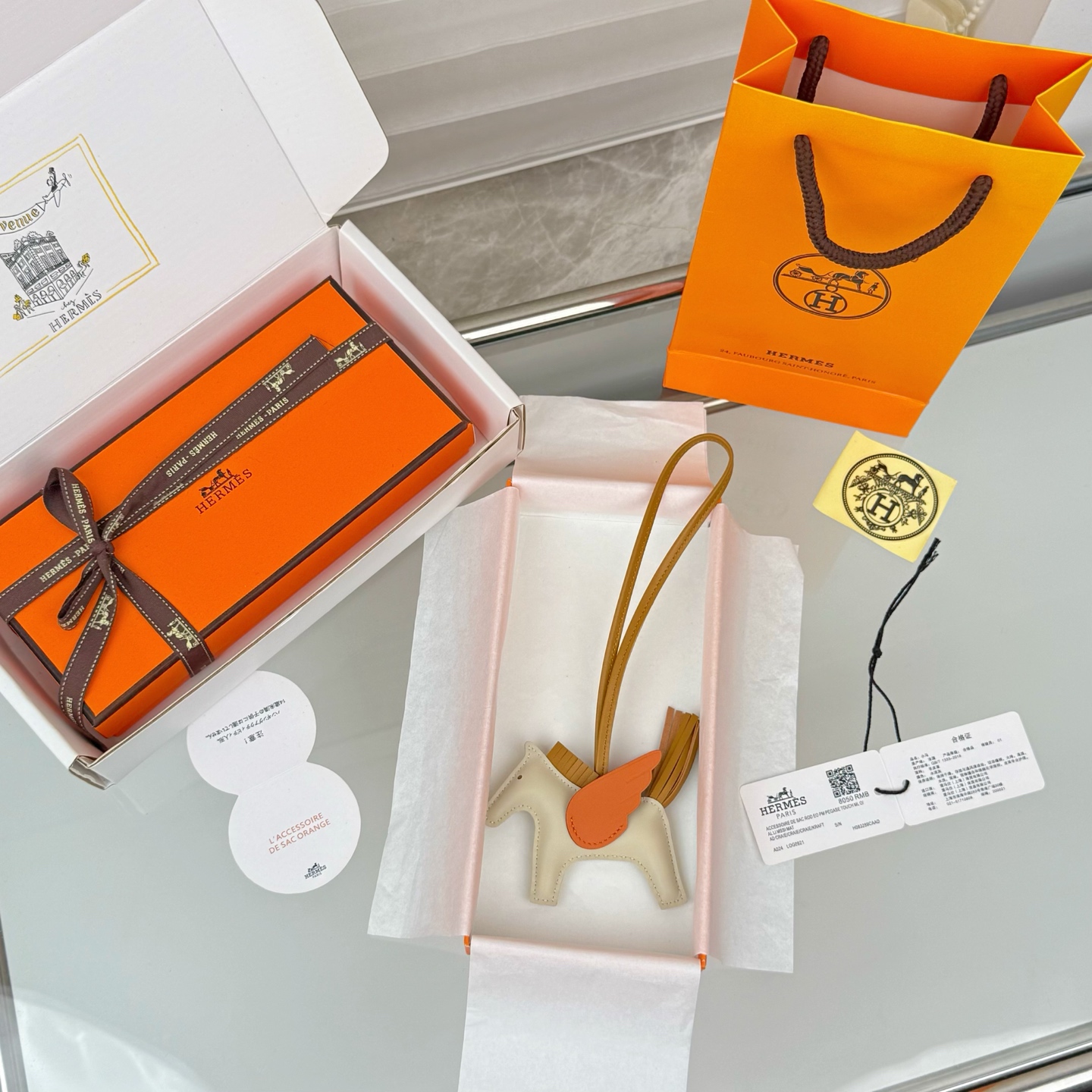 Hermès 2026新款爱马仕小马 挂件 钥匙扣 包挂