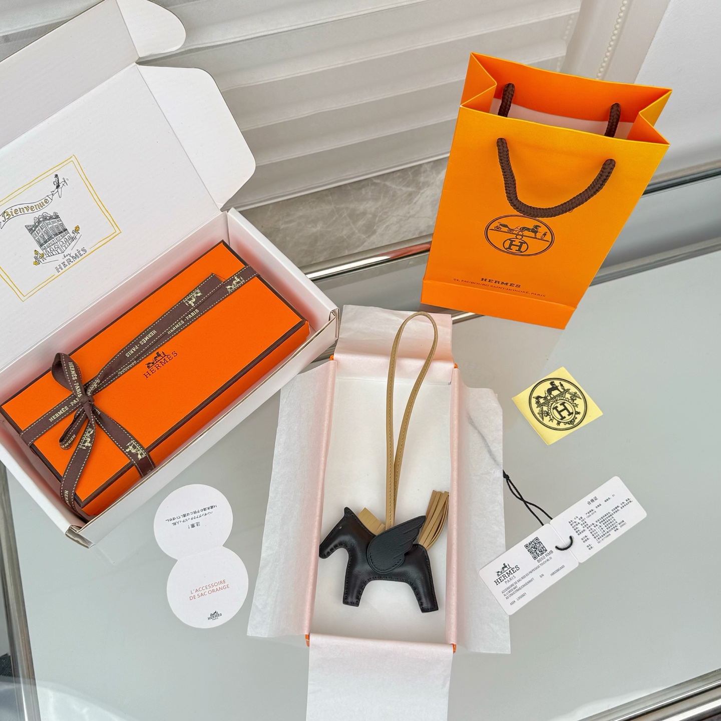 Hermès 2026新款爱马仕小马 挂件 钥匙扣 包挂