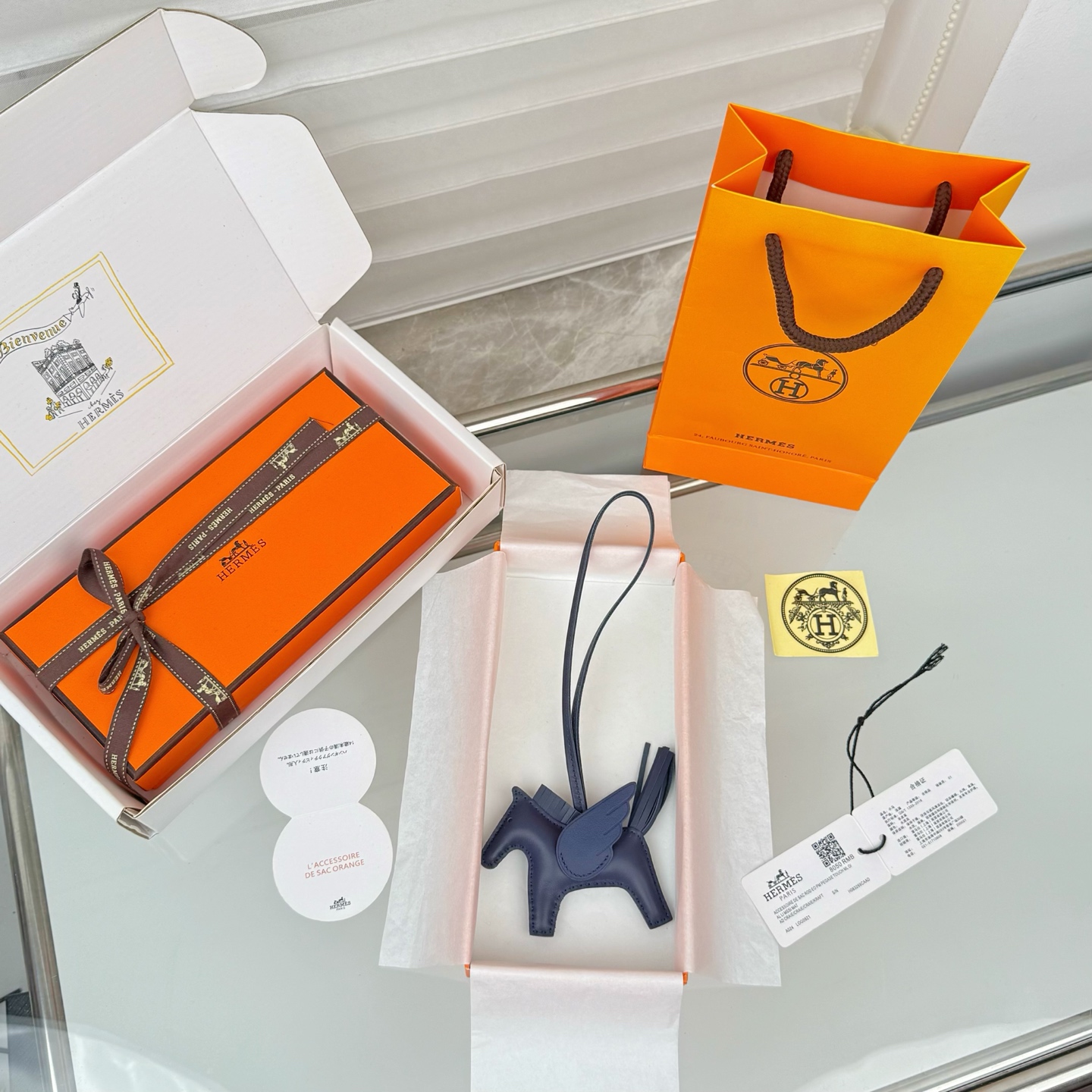 Hermès 2026新款爱马仕小马 挂件 钥匙扣 包挂