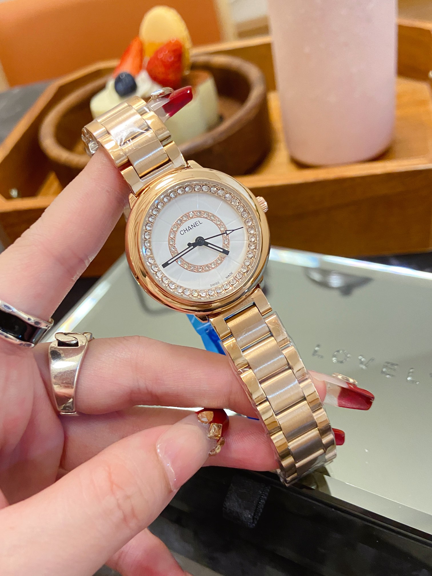 Chanel Watch Replica 1:1 High Quality
 Fashion Quartz Movement Stainless Steel Strap