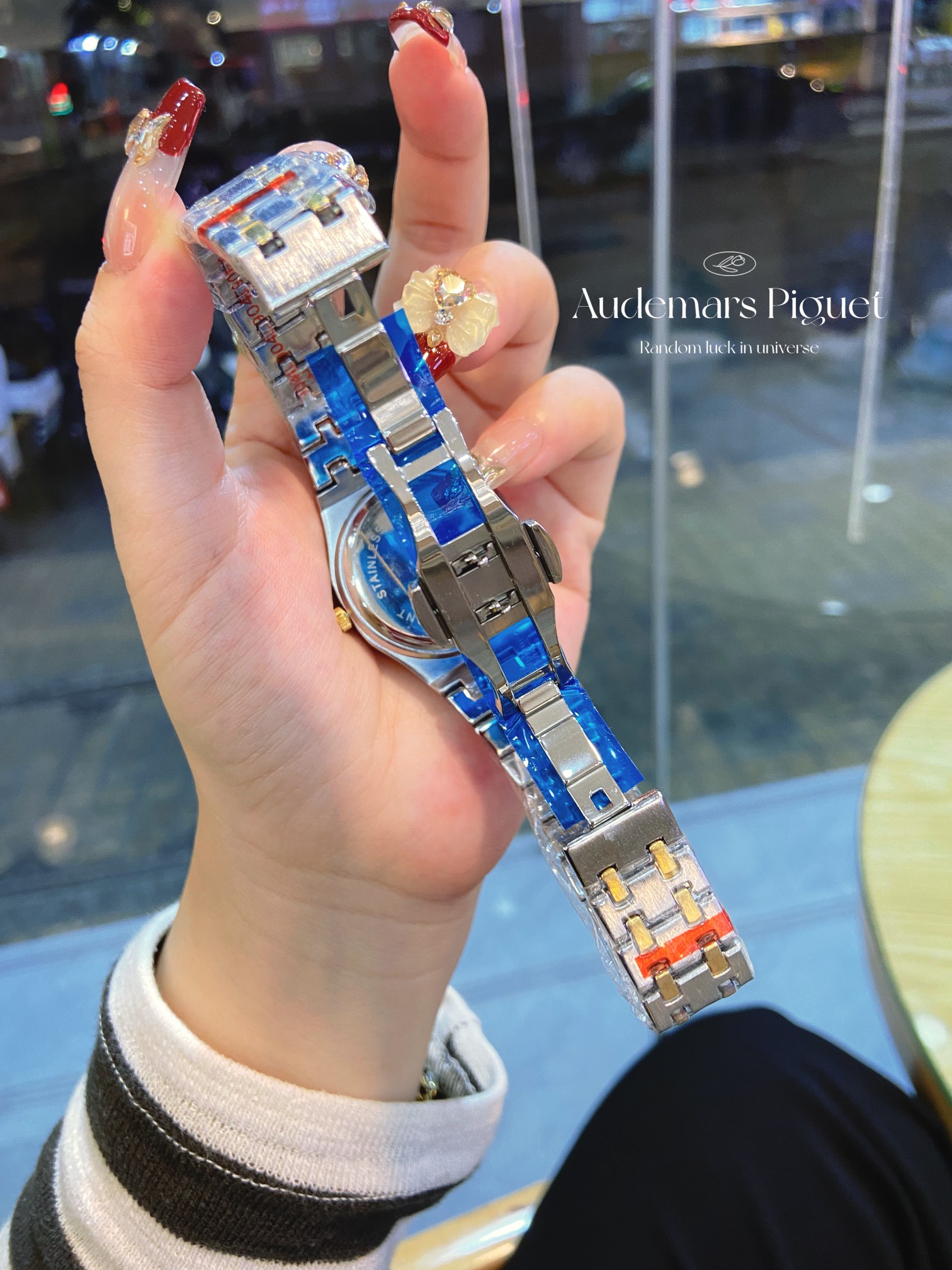 Luxurious 33mm Episcopal Watch for Women with Imported Stone Cores - 图片 5