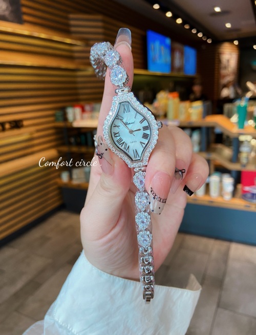 Chopard Women's Diamond-Accented Stainless Steel Bracelet Watch, 22 x 29 mm 1 Chopard Women's Diamond-Accented Stainless Steel Bracelet Watch, 22 x 29 mm