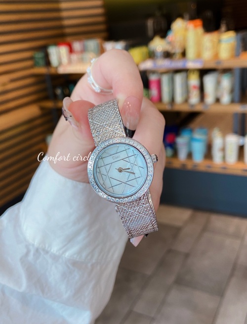 Dior LA D MY DIOR CD04111X1248 Women's Diamond-Accented Quartz Watch 1 Dior LA D MY DIOR CD04111X1248 Women's Diamond-Accented Quartz Watch