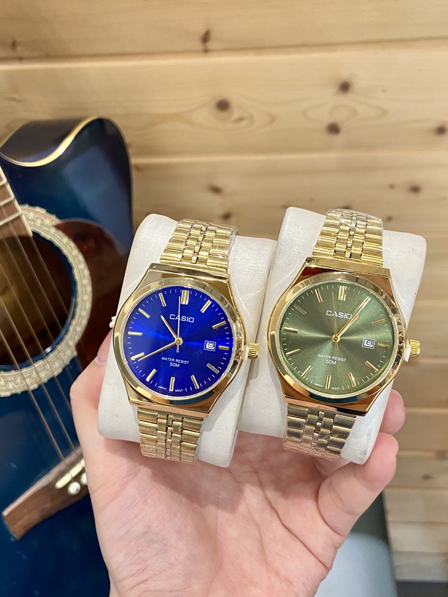 💰50
品牌：卡西欧，机芯：石英机芯 ，镜面：顶级金钢