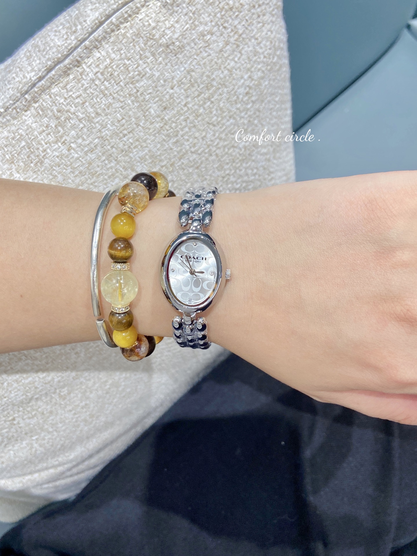 💰50
COACH蔻驰中古女表
实物特别上档次～！！我