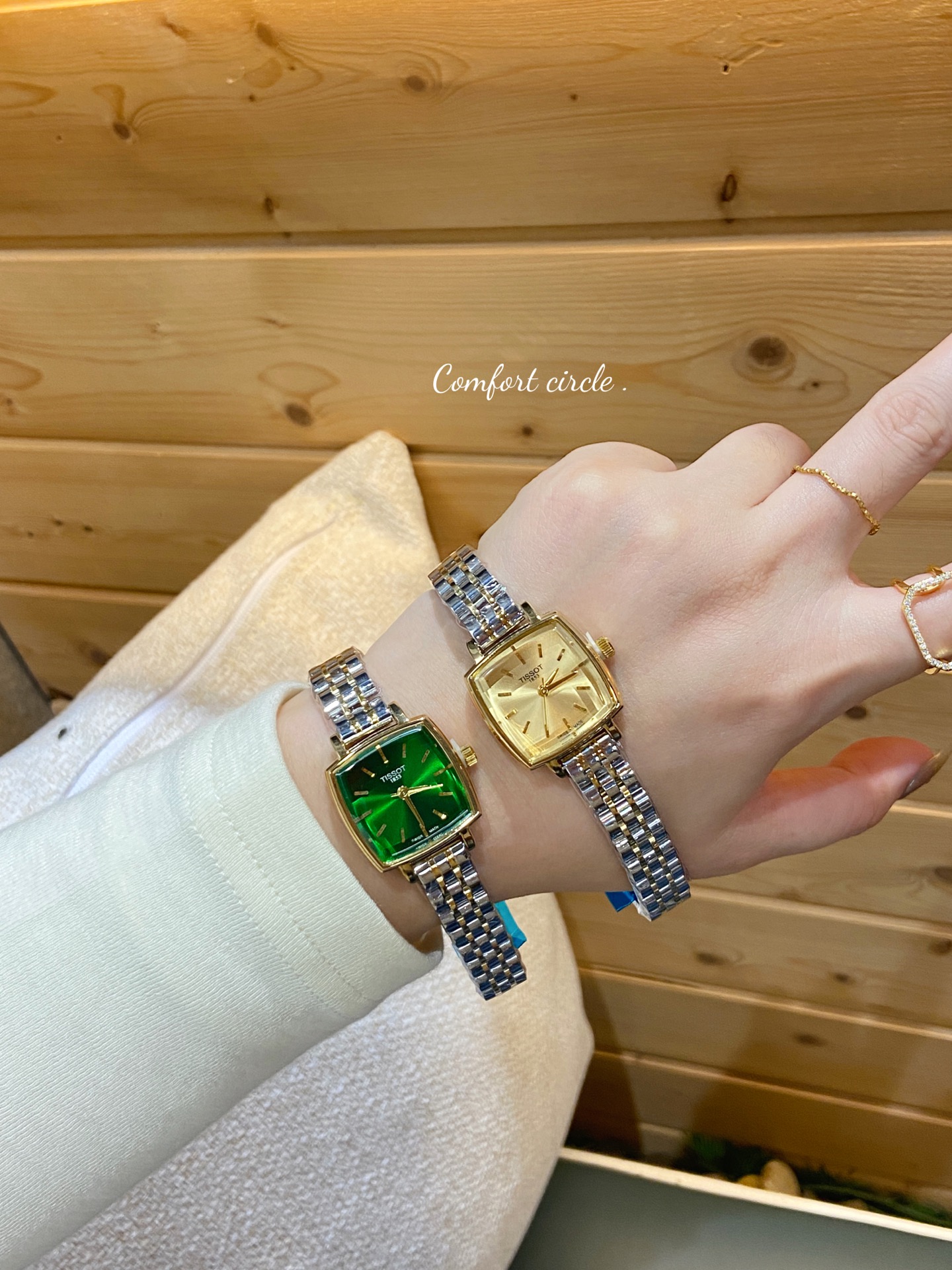 低調な贅沢感を演出する天梭の女性用古董時計