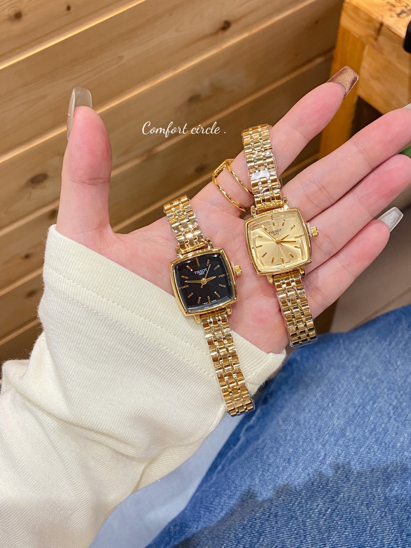 低調で洗練された天梭女款古董表