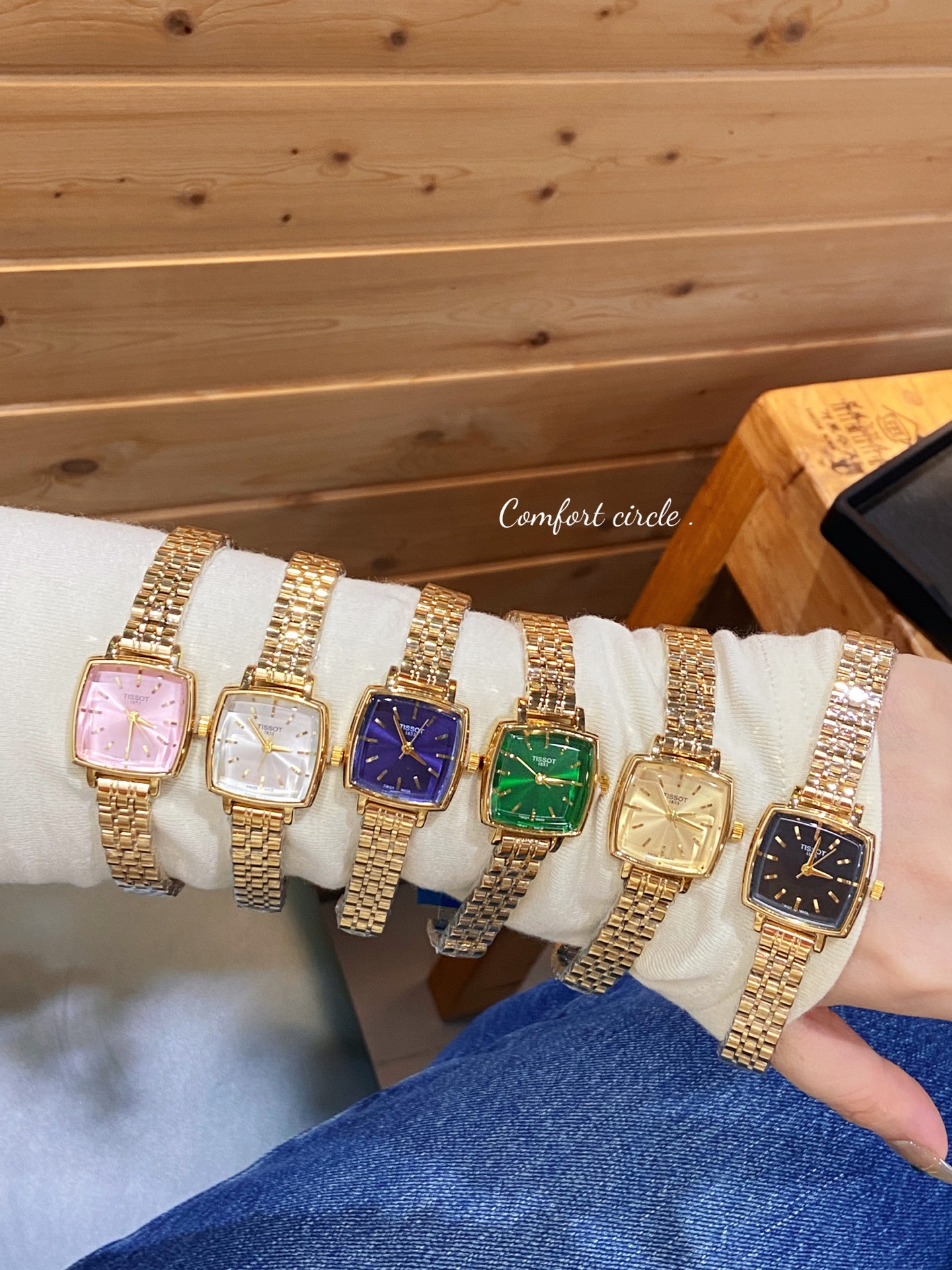 低調で洗練された天梭女款古董表