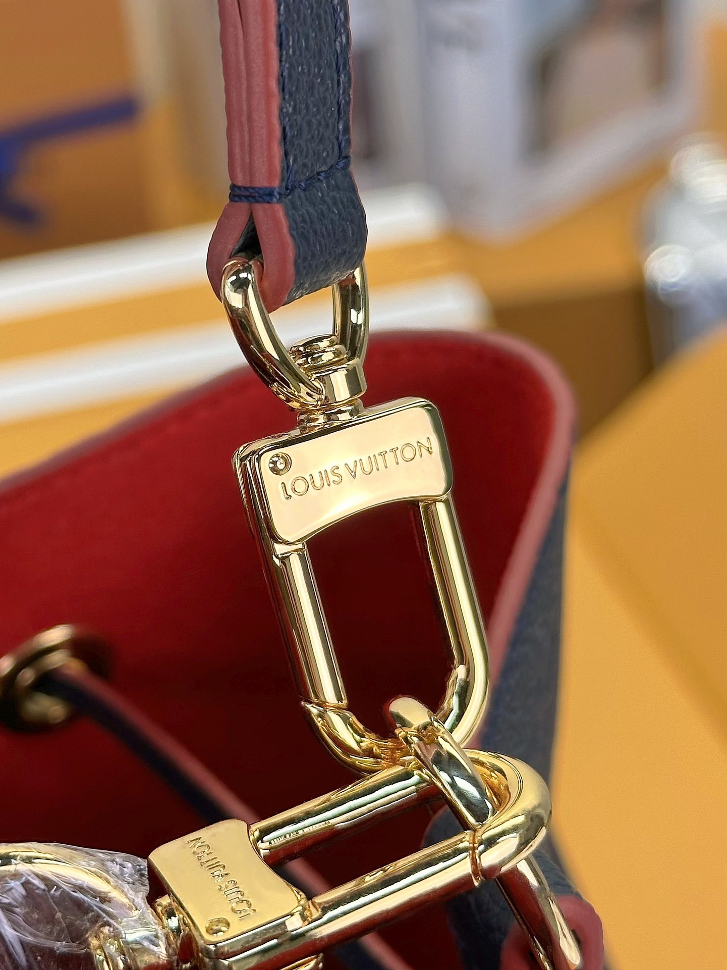 顶级原单M45306海军蓝NÉONOÉ中号手袋线上首发NéoNoé中号水桶包取材MonogramEmpr