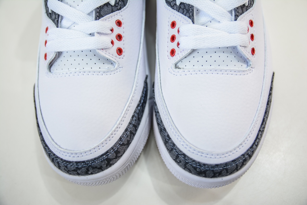 300 PB纯原 Air Jordan 3 Retro Se Denim ”Fire Red” aj3 火焰红 CZ6431-100