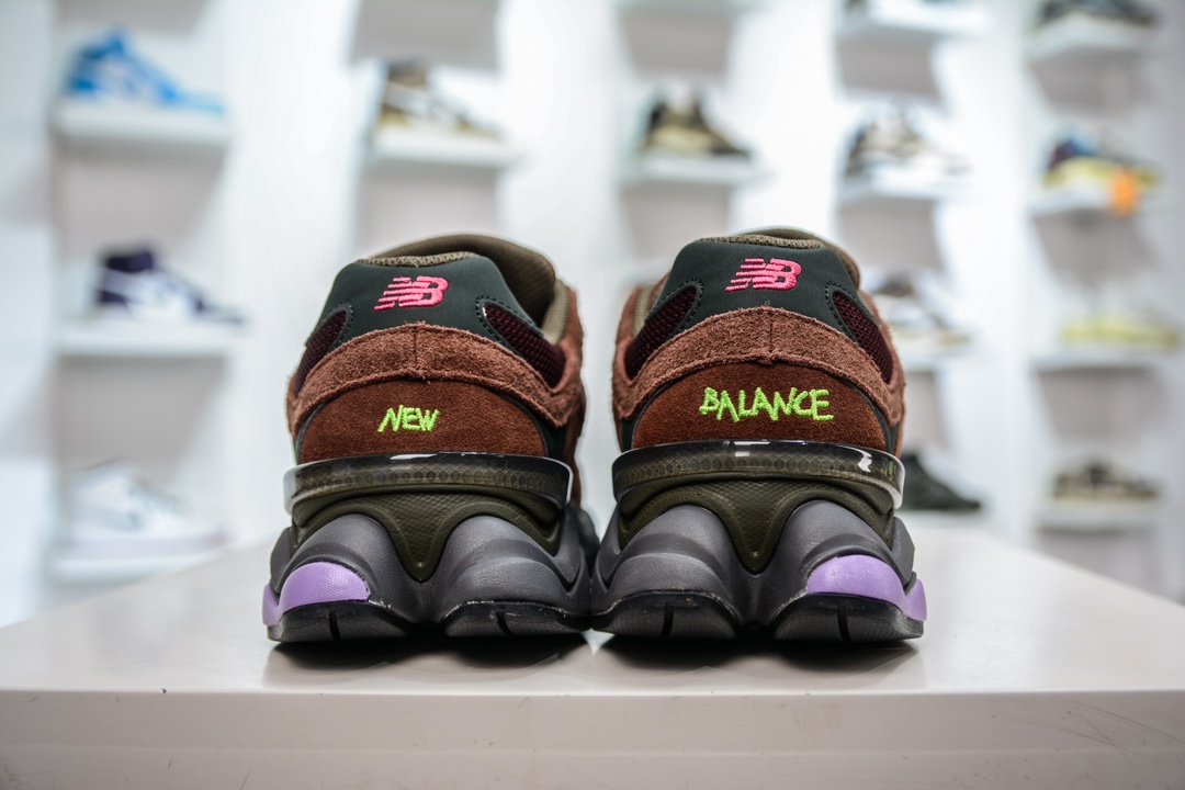 T version pure original New Balance NB9060 black wine red U9060BUR