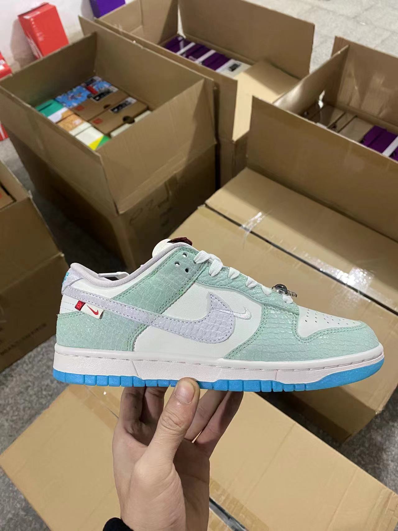 新款出货AY纯原版NikeDunkLowLXCNYYearOfTheDragon龙年皮革防滑低帮板鞋女款