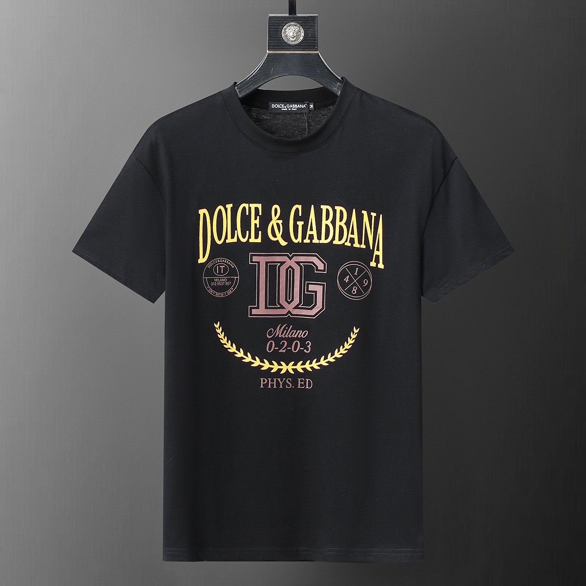 2024 nuevo modelo de camiseta de manga corta de algodón puro de doble hilo de 250 gramos, confección exquisita, sincron…