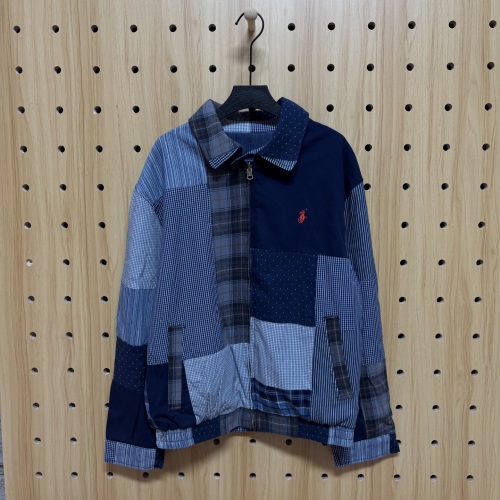 Polo Ralph Lauren Reversible Denim Jacket - Unique Hand-Stitched Design 1 Polo Ralph Lauren Reversible Denim Jacket - Unique Hand-Stitched Design