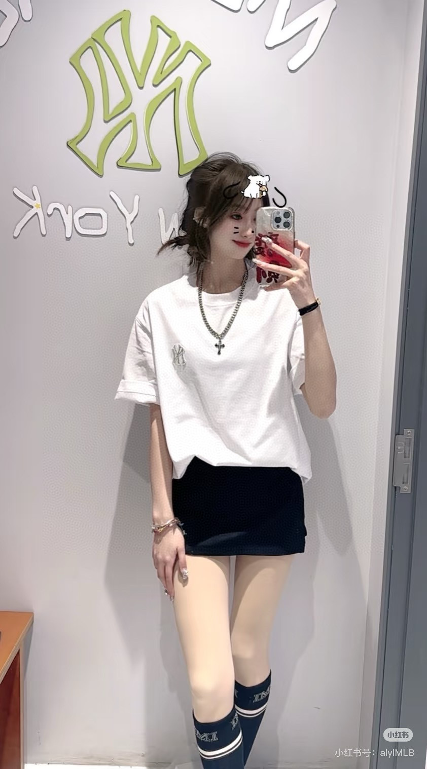 Modern MLB Short Sleeve T-shirt Collection for Summer: Comfortable, Stylish, and Durable - 图片 5