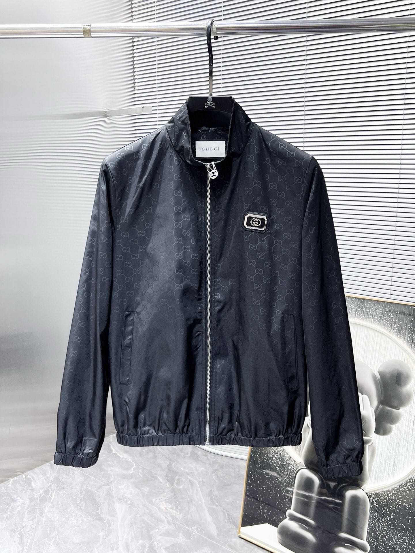 GUCCI 2024 Pre-Otoño Nuevo Estilo Cuello Alto Chaqueta Abrigo, versión de alta gama! Tejido personalizado de boutique, …