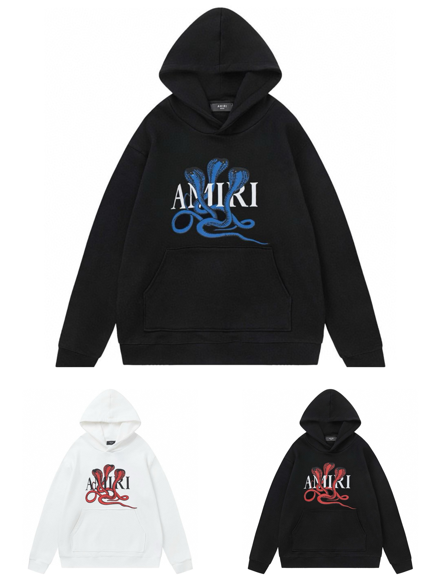 AMIRI眼镜蛇印花 LOGO - スタイリッシュなデザインと豊富なサイズ展開