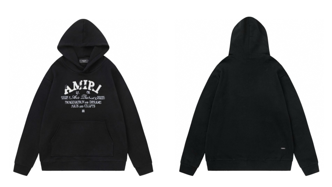 AMIRI 7170#貼布絵刺繍ロゴ Tシャツ