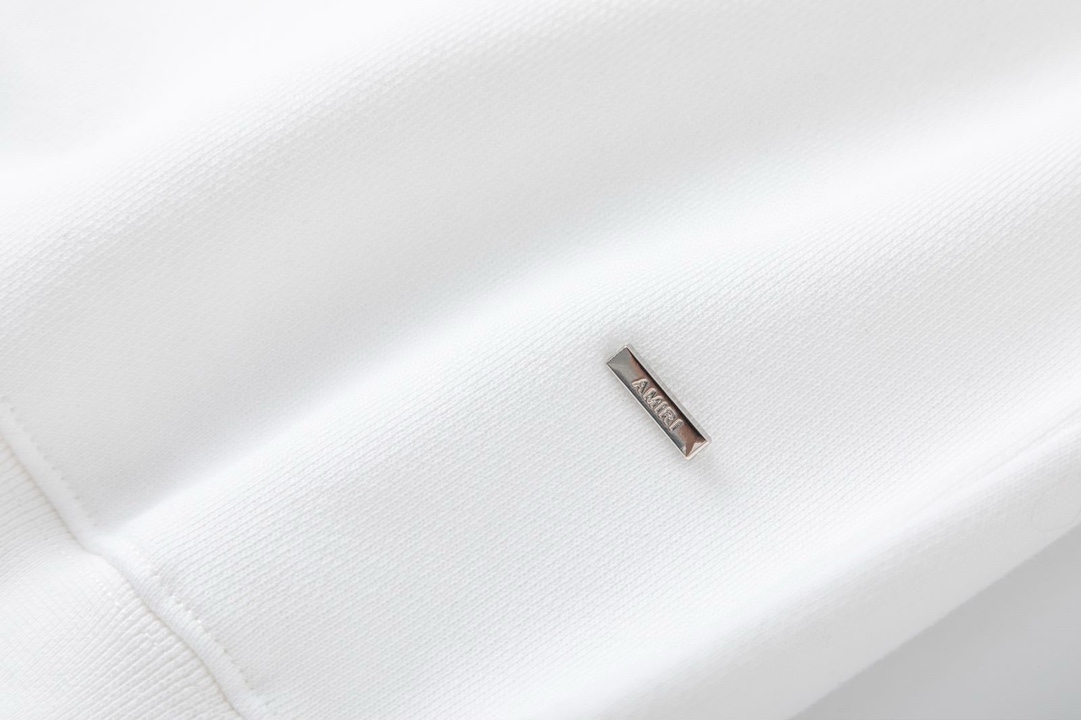 AMIRI マル代夫ビーチロゴ烫钻 Tシャツ 男女兼用