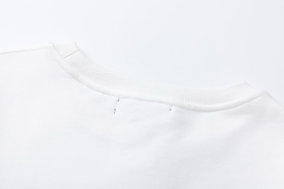 AMIRI マル代夫ビーチロゴ烫钻 Tシャツ 男女兼用