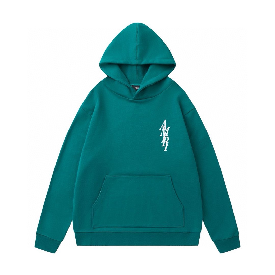 AMIRI印花LOGO連帽衛衣 - 男女兼用・多彩なカラー