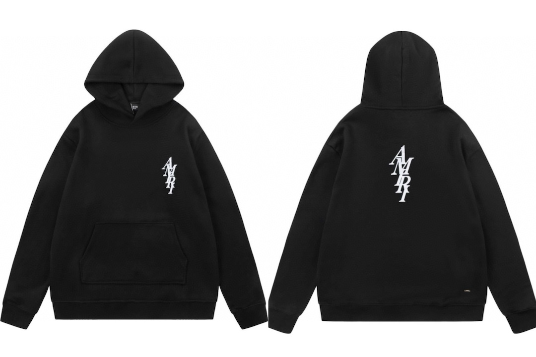 AMIRI印花LOGO連帽衛衣 - 男女兼用・多彩なカラー