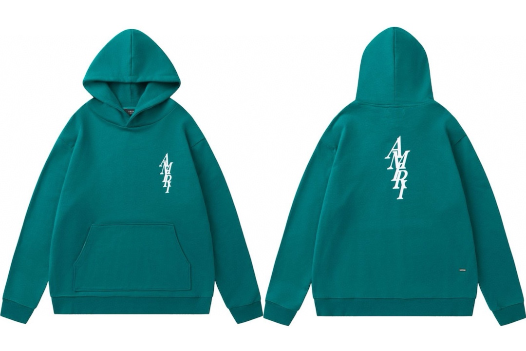 AMIRI印花LOGO連帽衛衣 - 男女兼用・多彩なカラー