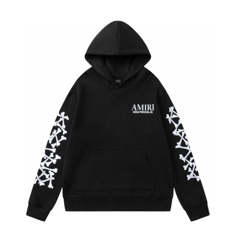 AMIRI 骨頭印花ロゴ スウェットシャツ 男女共用 480g